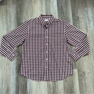 Dockers plaid check button down shirt
